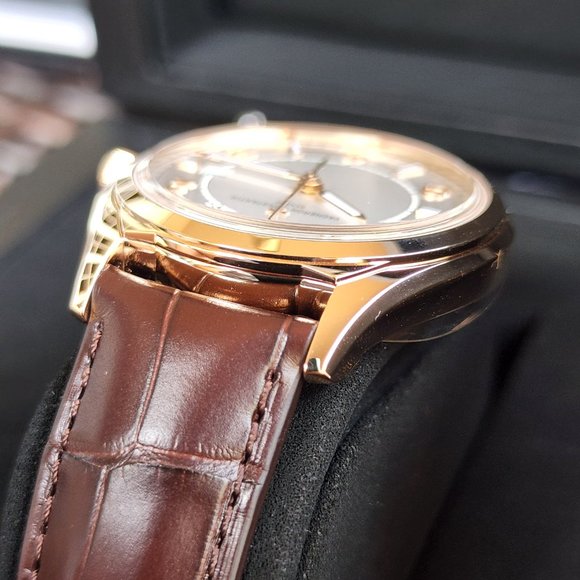 2022 NEW VACHERON CONSTANTIN FIFTYSIX 40MM SILVER DIAL 4600E ROSE GOLD FULL SET - Picture 7 of 15